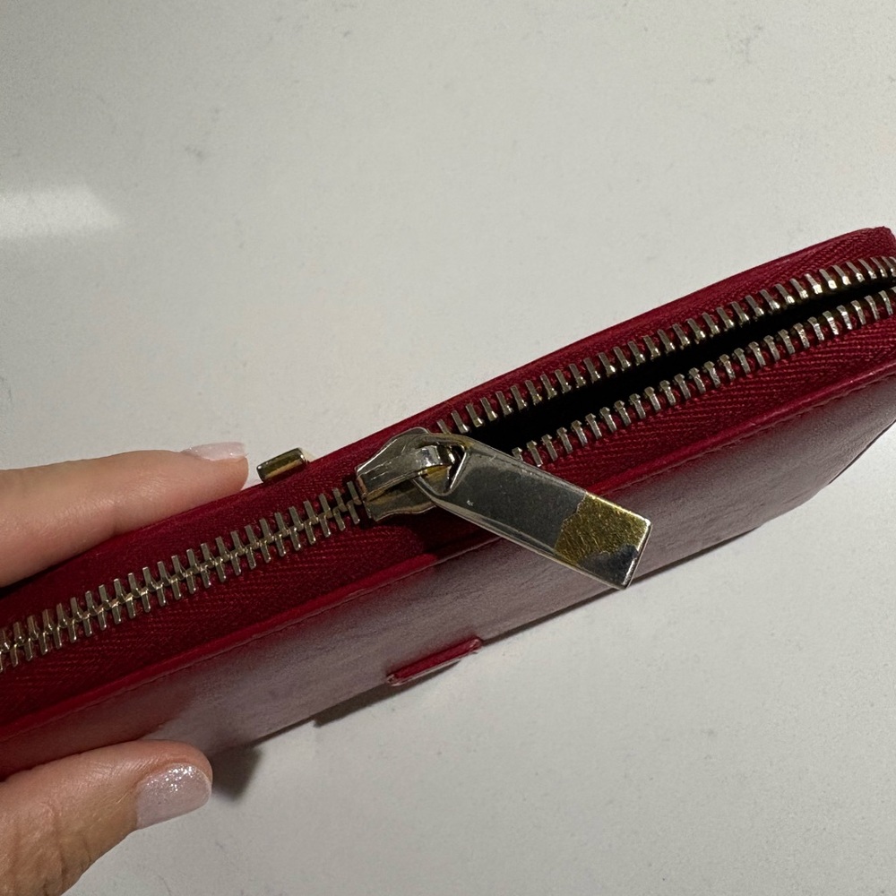 YSL SAINT LAURENT wallet rojo - Picture 9 of 12